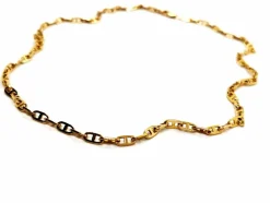 Collier Maille marine Or jaune