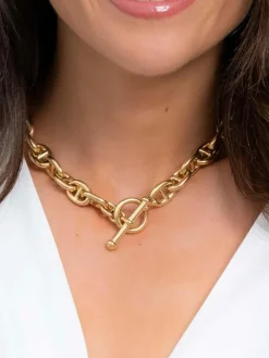 Collier Maille marine Or jaune