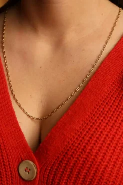 Collier Maille marine Or jaune