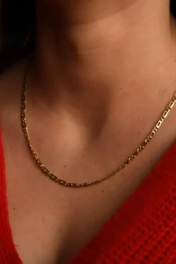 Collier Maille marine Or jaune