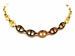 Collier Maille marine Or jaune