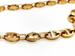 Collier Maille marine Or jaune