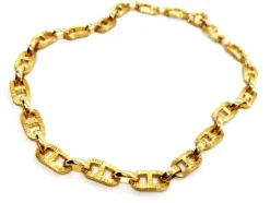 Collier Maille marine Or jaune