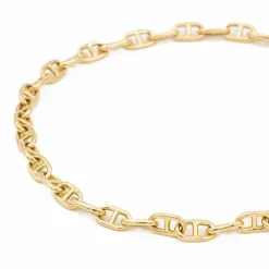 Collier Maille marine Or jaune
