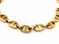 Collier Maille marine Or jaune