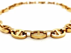 Collier Maille marine Or jaune
