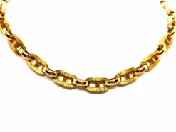 Collier Maille marine Or jaune