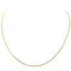 Collier Maille miroir Or jaune