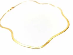 Collier Maille miroir Or jaune