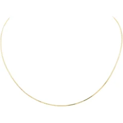 Collier Maille miroir Or jaune