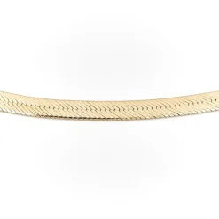 Collier Maille miroir Or jaune
