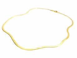 Collier Maille miroir Or jaune