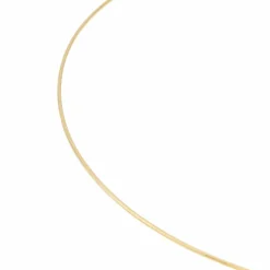 Collier Maille miroir Or jaune