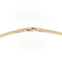 Collier Maille miroir Or jaune