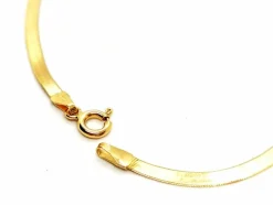 Collier Maille miroir Or jaune
