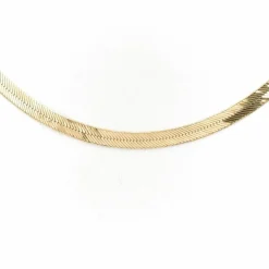 Collier Maille miroir Or jaune