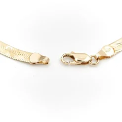 Collier Maille miroir Or jaune