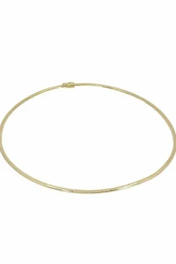 Collier maille oméga