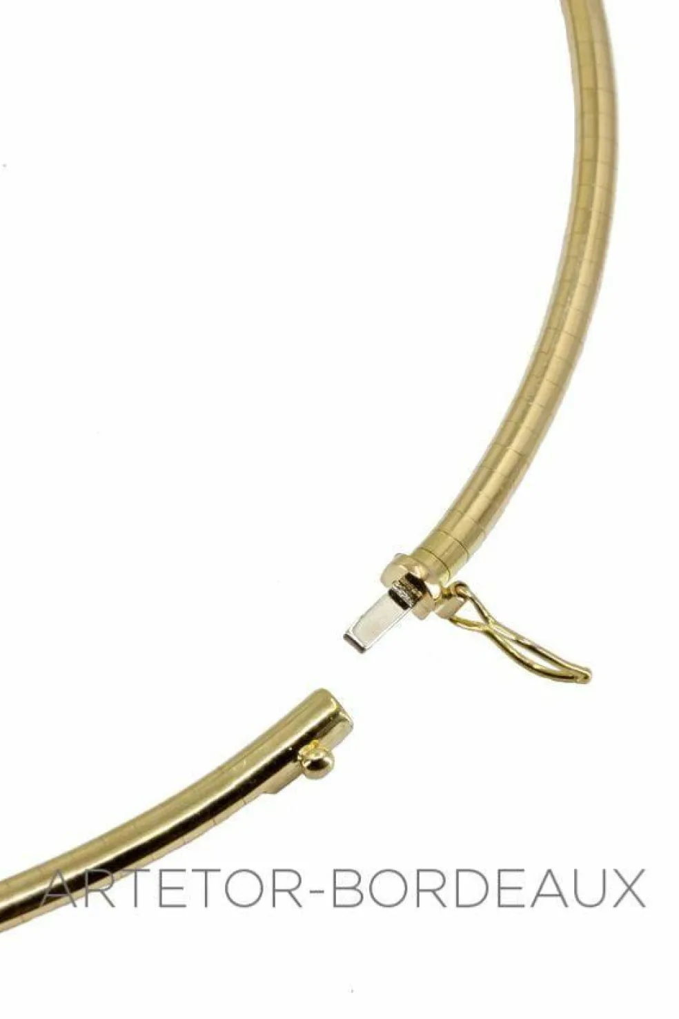 Collier maille oméga