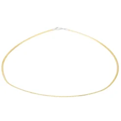 Collier Maille oméga Or blanc