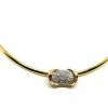 Collier Maille oméga Or jaune Diamant