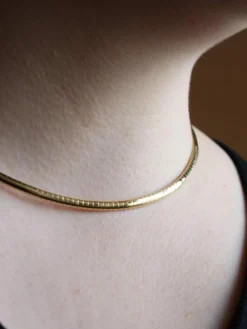 Collier Maille oméga Or jaune