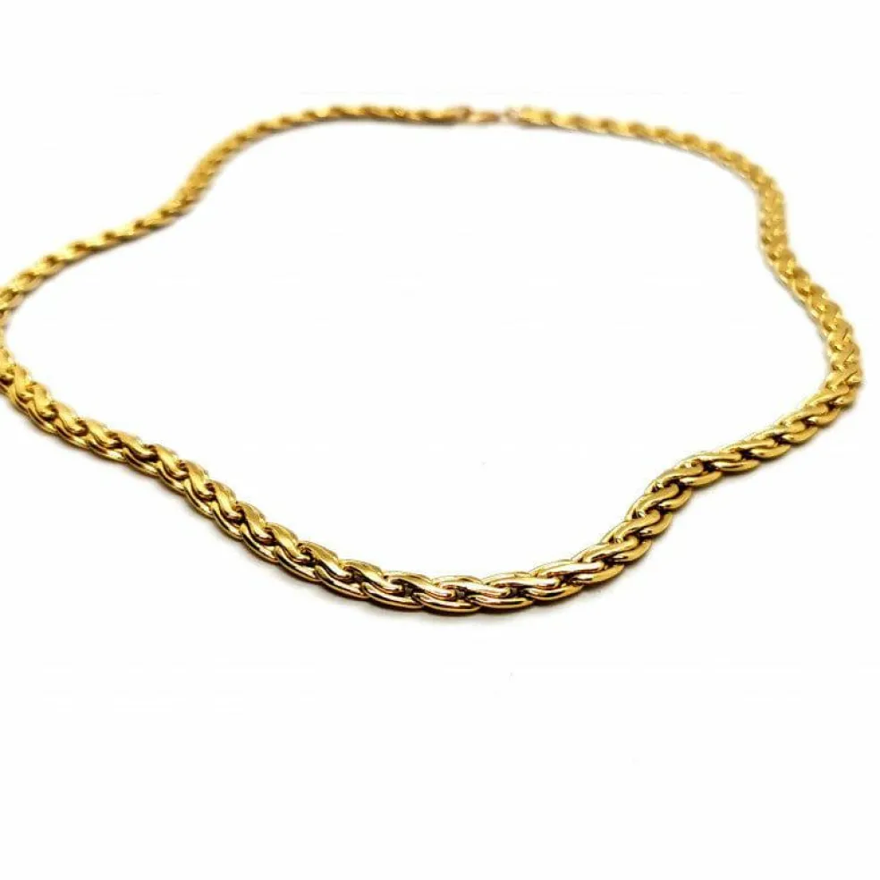 Collier Maille Or jaune