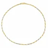 Collier Maille Or jaune, Or blanc