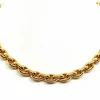Collier Maille ovale Or jaune