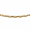 Collier Maille ovale Or jaune