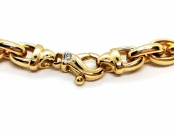Collier Maille ovale Or jaune