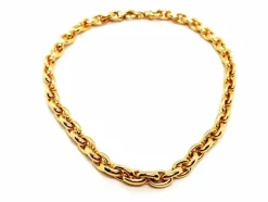 Collier Maille ovale Or jaune