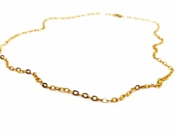 Collier Maille ovale Or jaune