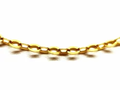 Collier Maille ovale Or jaune