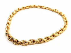 Collier Maille ovale Or jaune