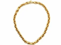 Collier Maille ovale Or jaune