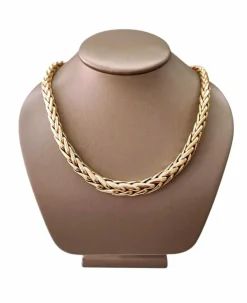 Collier maille palmier