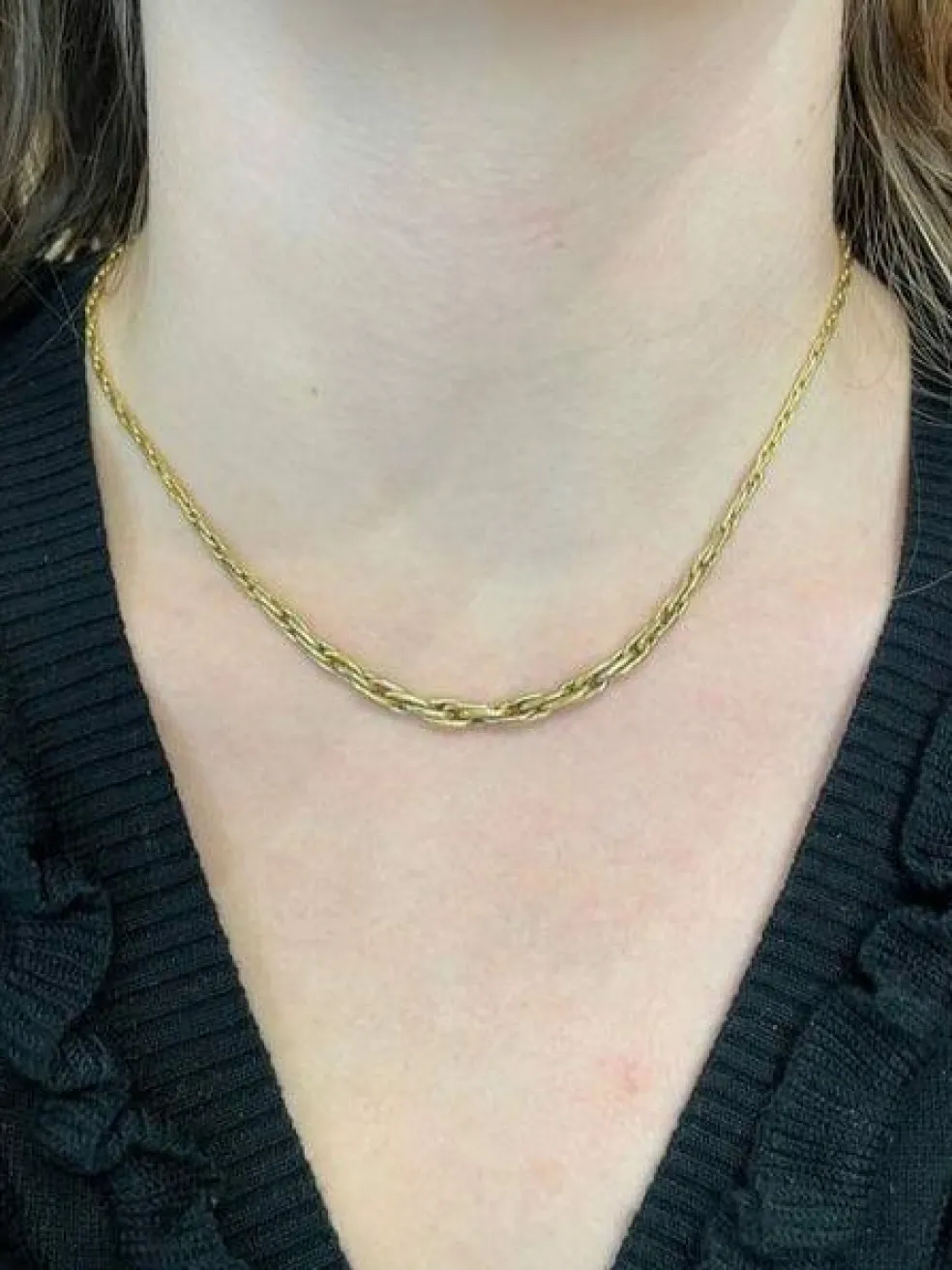 COLLIER MAILLE PALMIER CHUTE