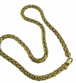 Collier Maille Palmier en Or jaune