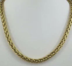 Collier Maille Palmier en Or jaune