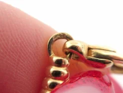 collier maille palmier en or jaune 18k 39 cm 13.8 gr en