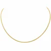 Collier Maille palmier Or jaune
