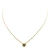 Collier Maille palmier Or jaune Diamant