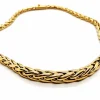 Collier Maille palmier Or jaune