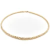 Collier Maille palmier Or jaune