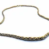 Collier Maille palmier Or jaune