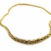 Collier Maille palmier Or jaune