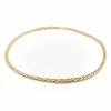 Collier Maille palmier Or jaune