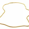 Collier Maille palmier Or jaune