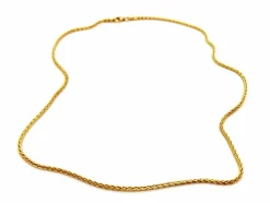 Collier Maille palmier Or jaune